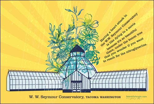 Tacoma Postcard, by Beautiful Angle - SEYMOUR CONSERVATORY