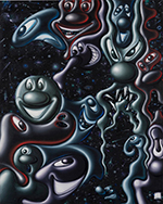 Artwork by Kenny Scharf available from Totah in New York, 071820