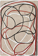 Artwork by Brice Marden on exhibition at Richard Gray Gallery, New York, Oct 22 - December 18, 2020, 102320