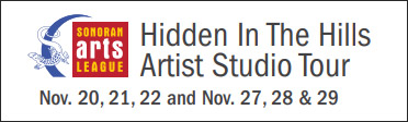 graphic for Hidden in the Hills studio tour November 2020