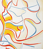 Artwork by Willem de Kooning available from Leslie Sacks Gallery in Santa Monica, CA, 073018