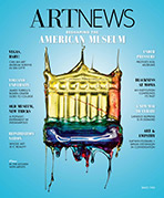 Artnews art magazine Summer 2019 cover