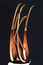 Sculpture by Len Harris, Gaggle, available from Zatista.com, 070119