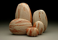 Pottery by Reid Ozaki artist working in Washington state, 070119