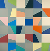 Artwork by Odili Donald Odita available from Berggruen Gallery in San Francisco, 070220