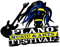 logo of Plano Music and Arts Festival, October 10-11, 2020