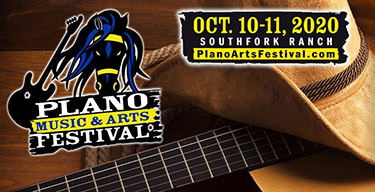logo of Plano Music and Arts Festival, October 10-11, 2020