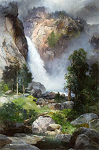 Artwork by Thomas Moran at Jackson Hole Art Auction in Jackson, WY, September 19, 2020, 073119